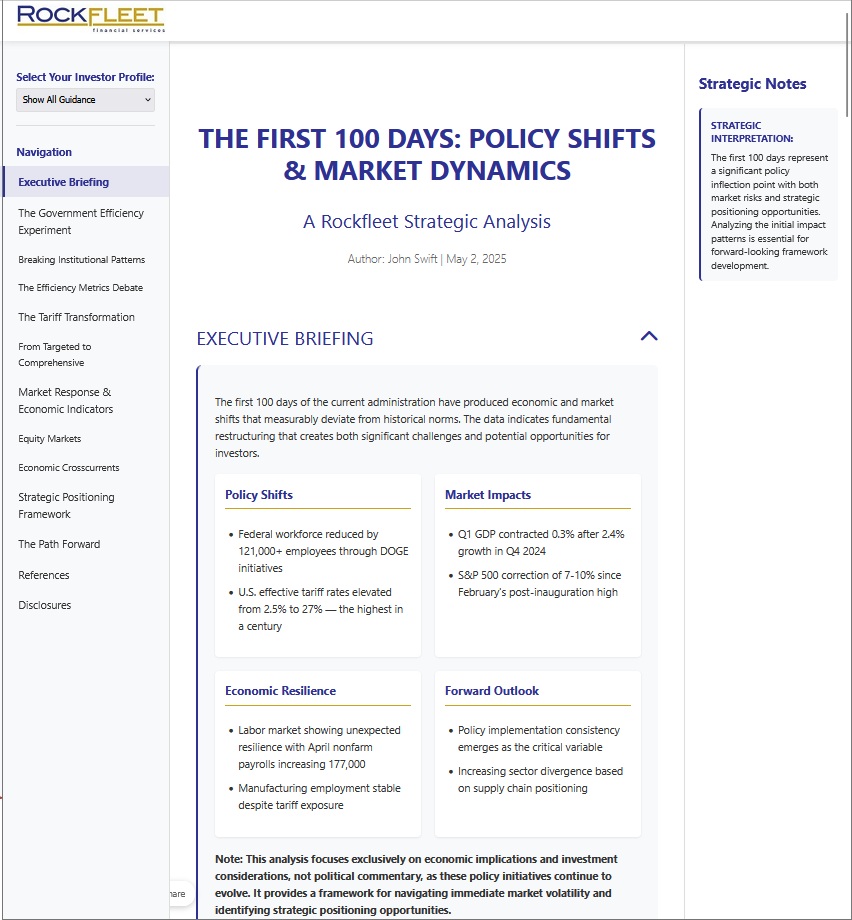 First 100 Days Report Cover